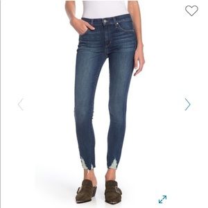 Joe’s Jeans Distressed Mid-Rise Jeans